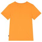 Boys Orange Logo T-Shirt, 2, hi-res