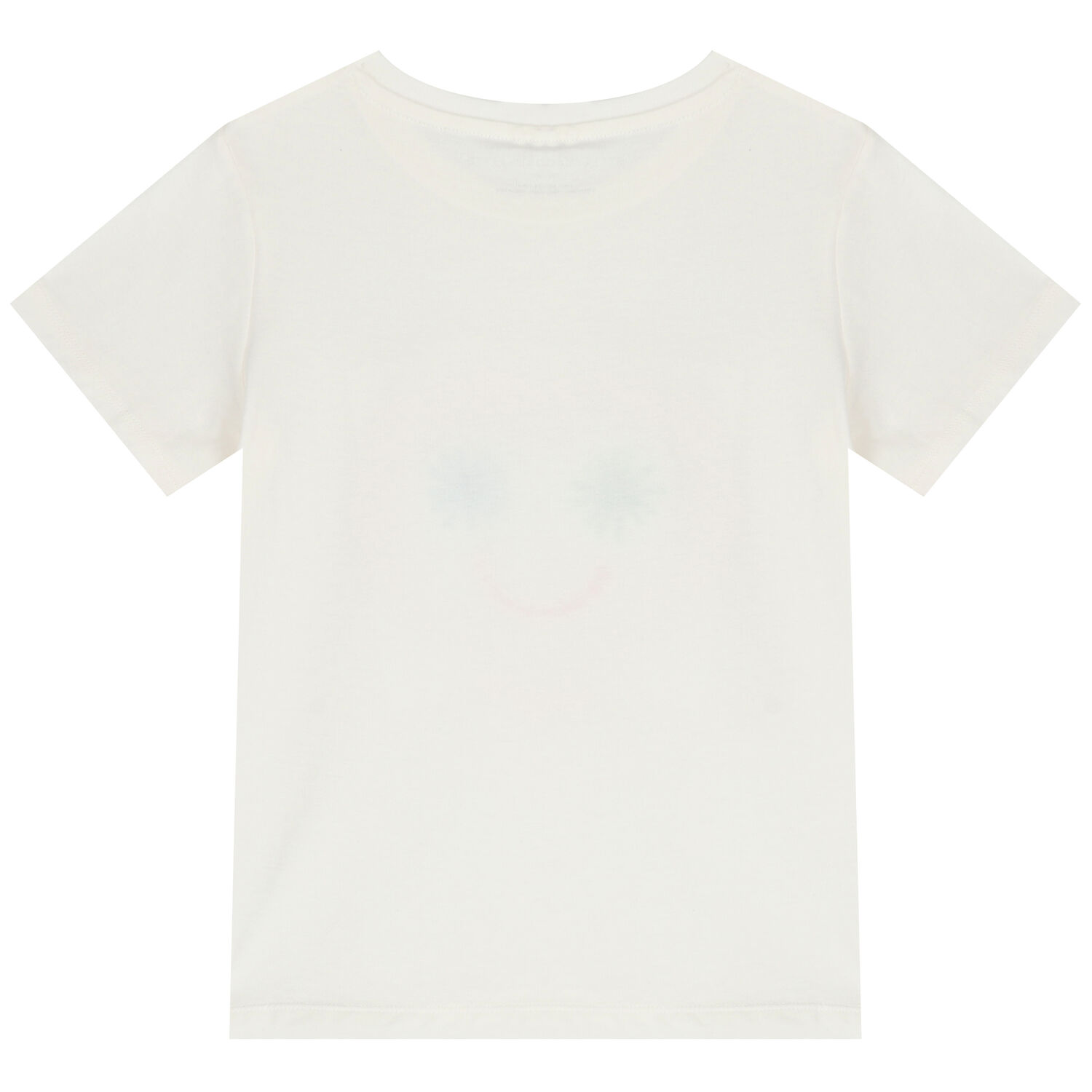 Girls Ivory Heart T-Shirt, 1, hi-res