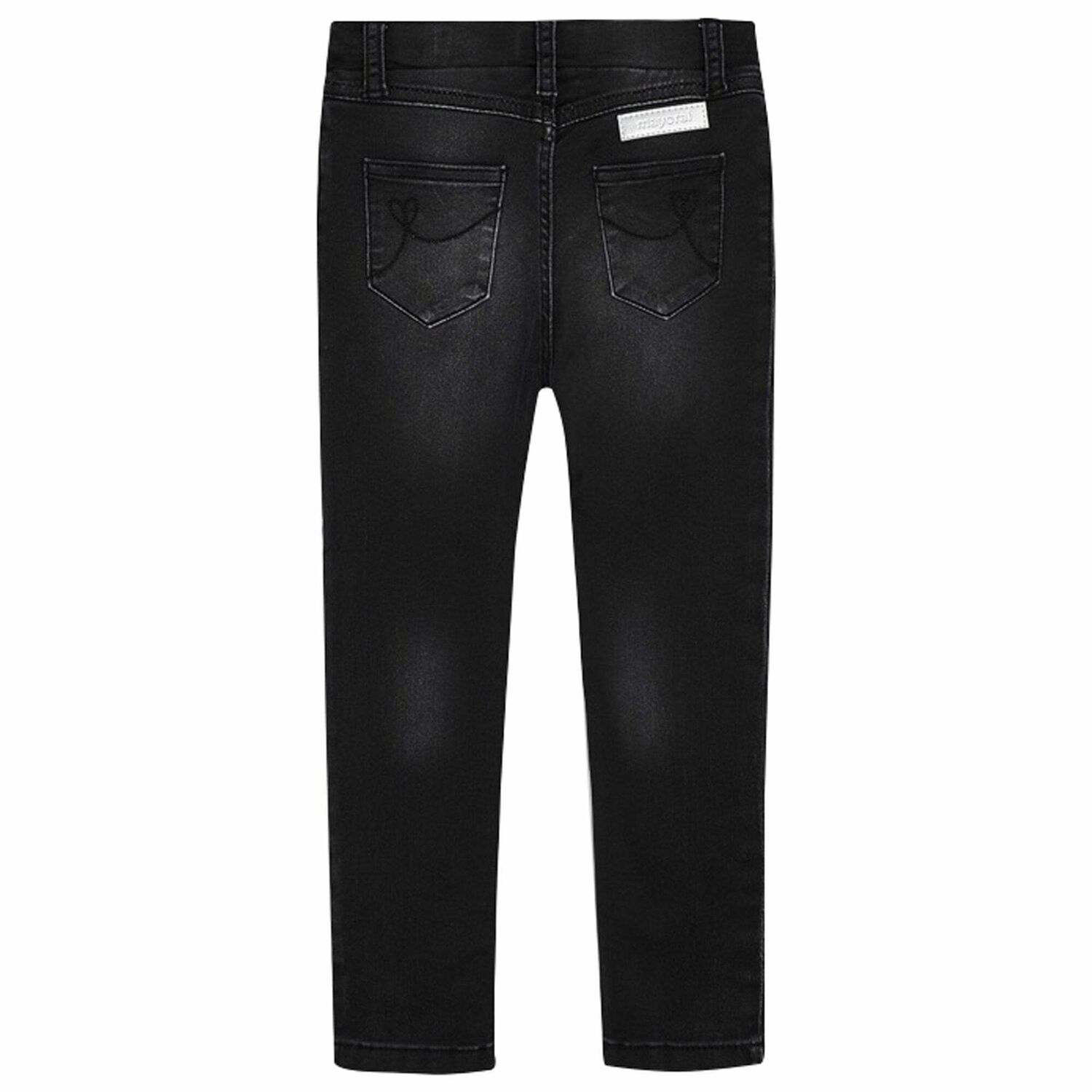 Girls Black Jeggings, 1, hi-res image number null