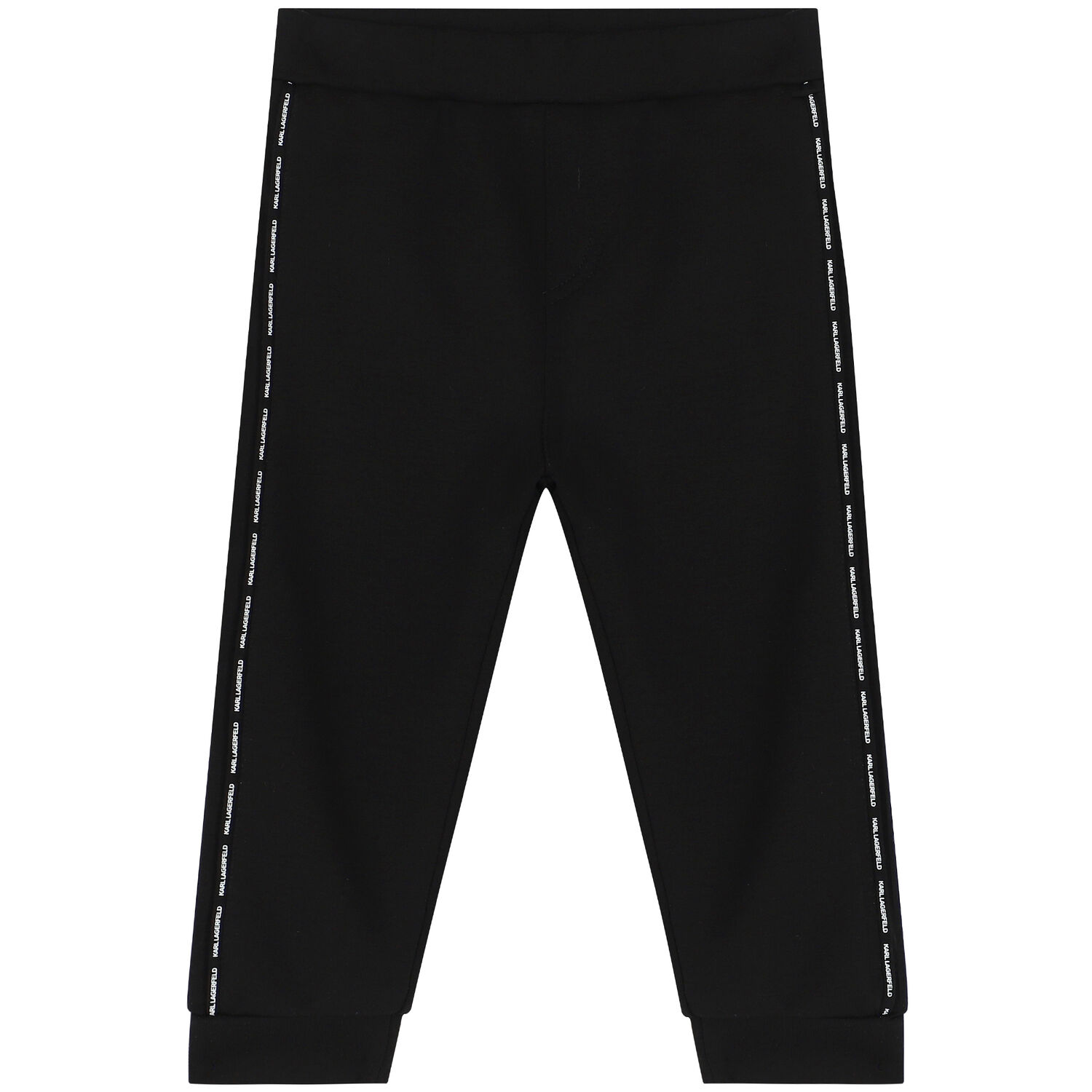Younger Boys Black & White Logo 3-Piece Tracksuit, 1, hi-res image number null
