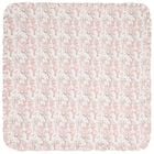 Baby Girls White & Pink Africa Blanket, 1, hi-res