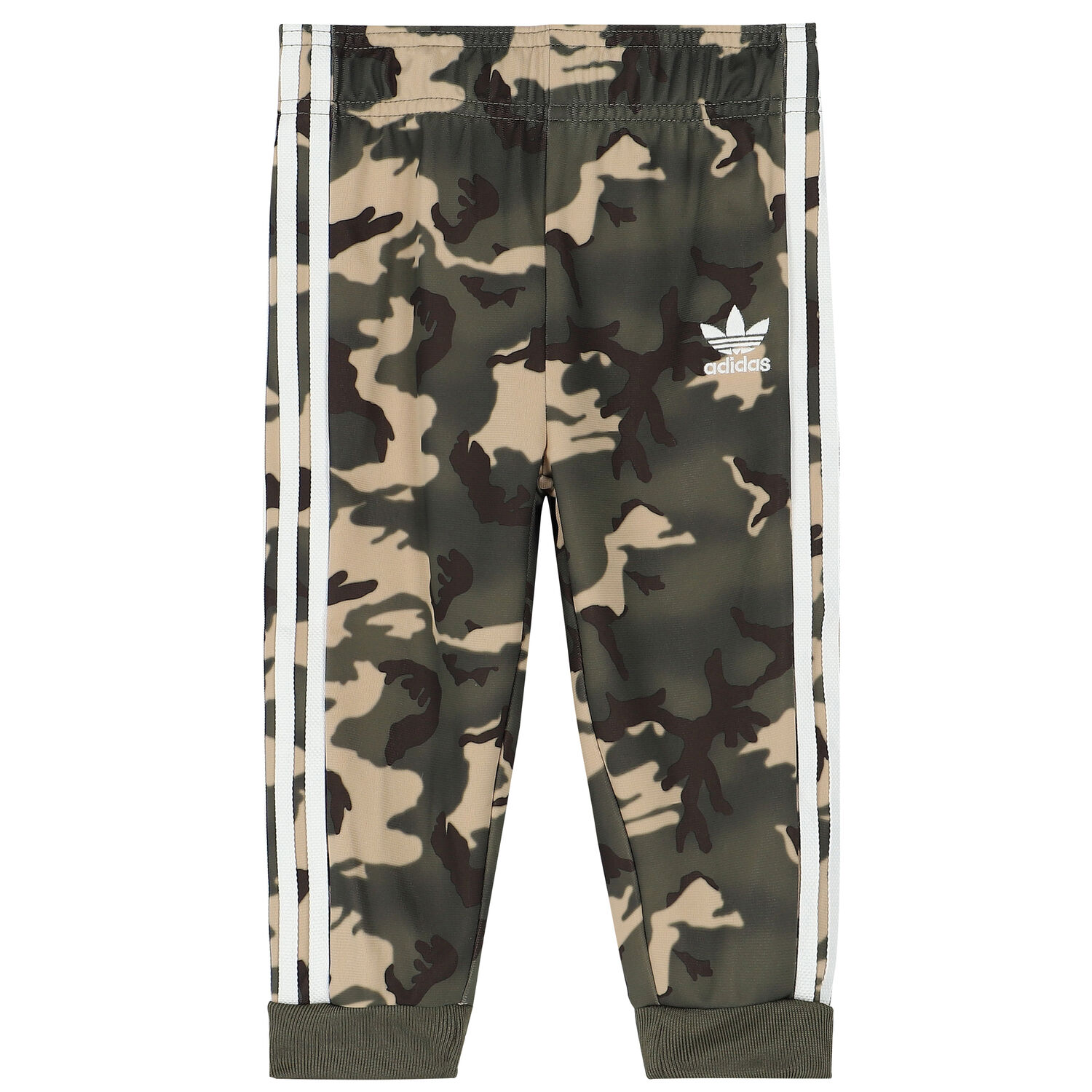 Khaki Green Camouflaged Logo Tracksuit, 1, hi-res
