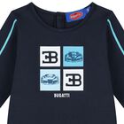 Baby Boys Navy Blue Logo Babygrow Gift Set, 1, hi-res