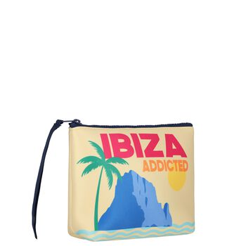 Girls Yellow Logo Pouch