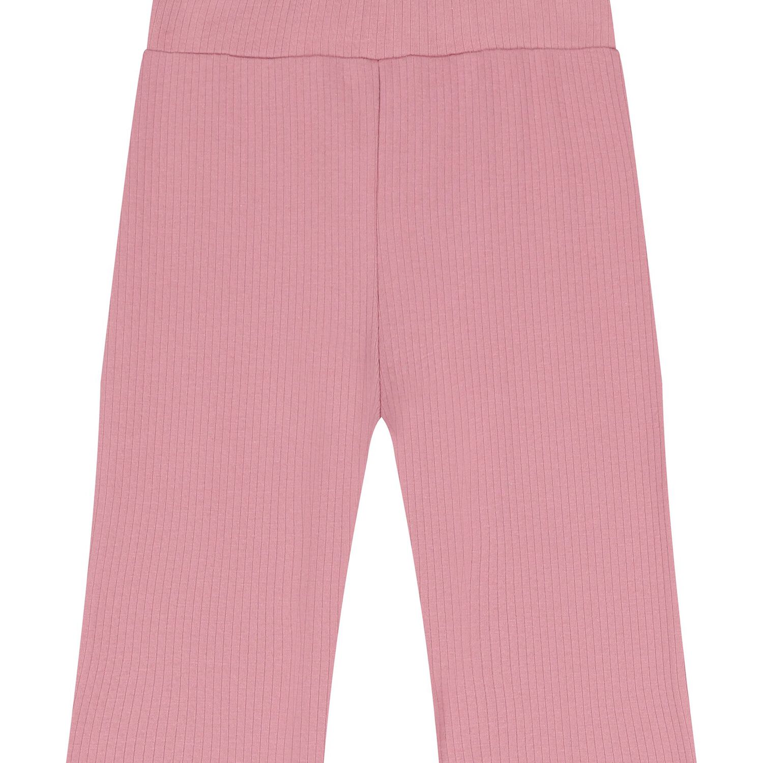 Girls Pink Flared Leggings, 2, hi-res