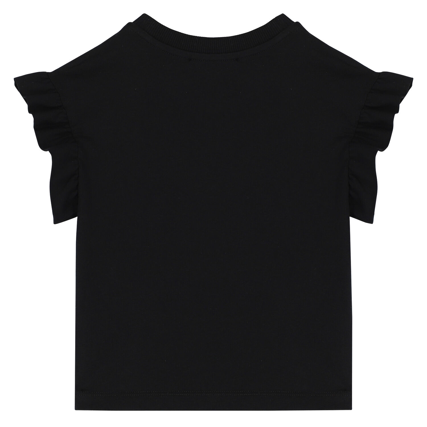 Girls Black Teddy Logo T-Shirt, 1, hi-res image number null
