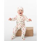 Baby Boys Ivory Festive Babygrow Set, 1, hi-res