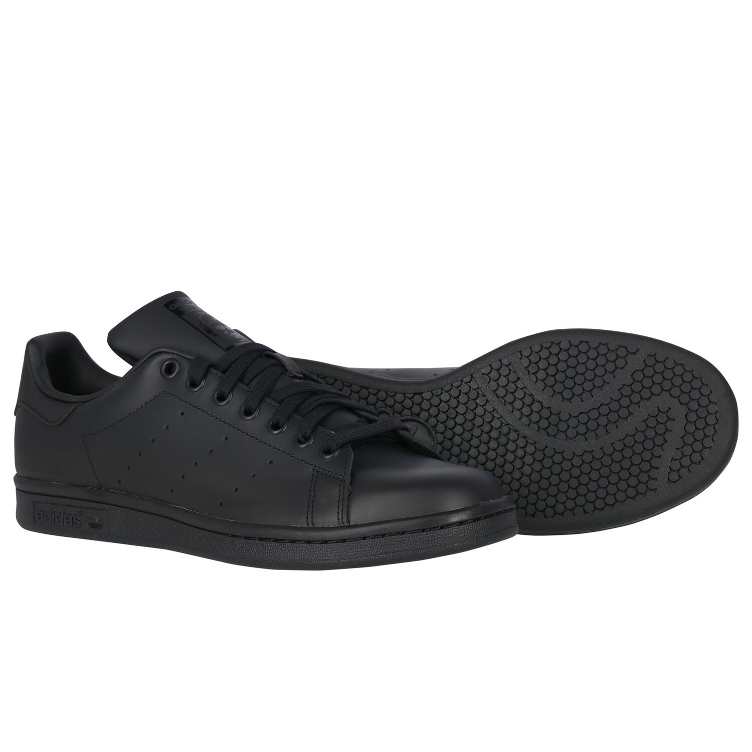 Black Stan Smith Trainers, 1, hi-res