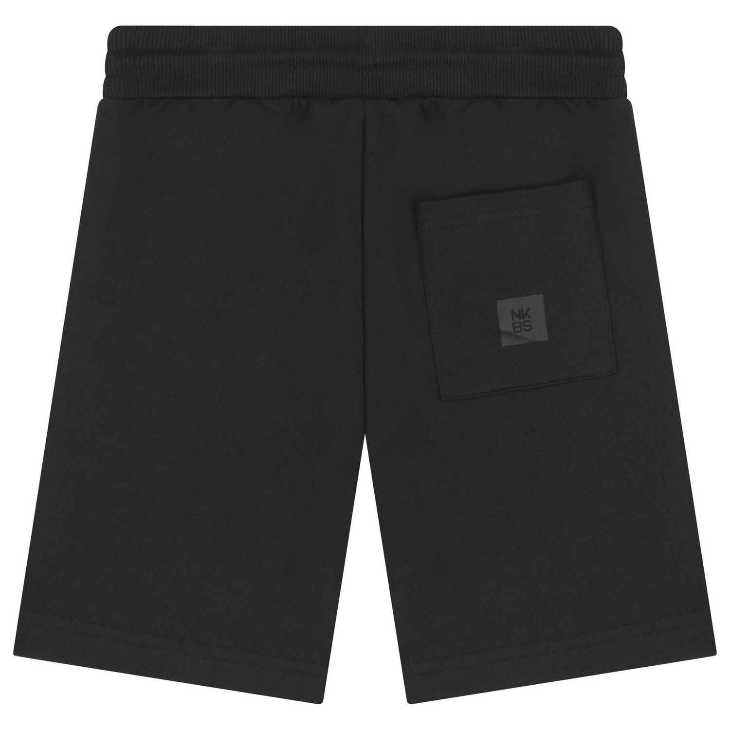 Boys Black Shorts, 1, hi-res
