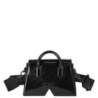 Girls Black Logo Handbag, 1, hi-res