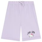 Girls Purple Hello Kitty Shorts Set, 1, hi-res