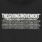 Black Logo Hooded Zip Up Top , 1, hi-res