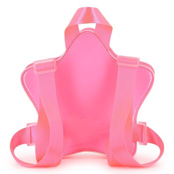 Girls Pink Star Backpack