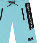 Boys Aqua Logo Shorts, 3, hi-res