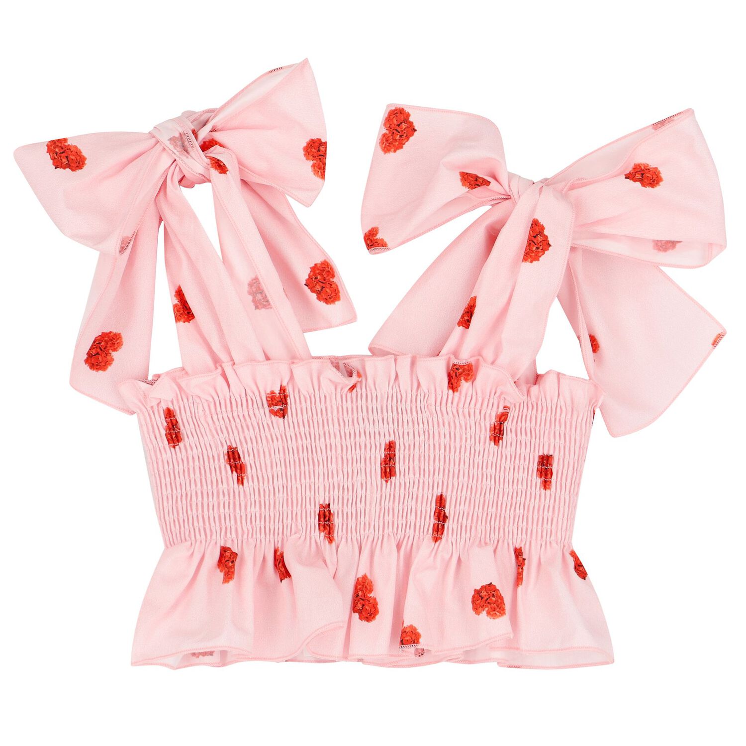 Girls Pink Heart Skirt Set, 1, hi-res