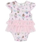 Baby Girls Purple Bodysuit, 1, hi-res