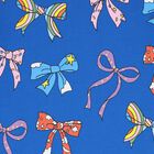 Girls Blue Bow Dress, 1, hi-res