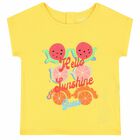 Younger Girls Yellow & Blue Skirt Set, 1, hi-res