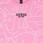Girls Pink Logo Dress, 1, hi-res