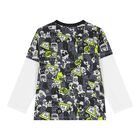 Baby Boys Grey Logo Joggers Set, 3, hi-res