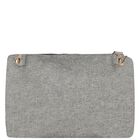 Grey Logo Canvas Baby Changing Bag ( 33cm ), 1, hi-res