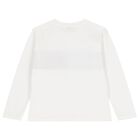 Boys Beige, White & Black Tracksuit Set (3 Piece), 2, hi-res