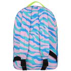 Girls Blue & Pink Logo Backpack, 1, hi-res