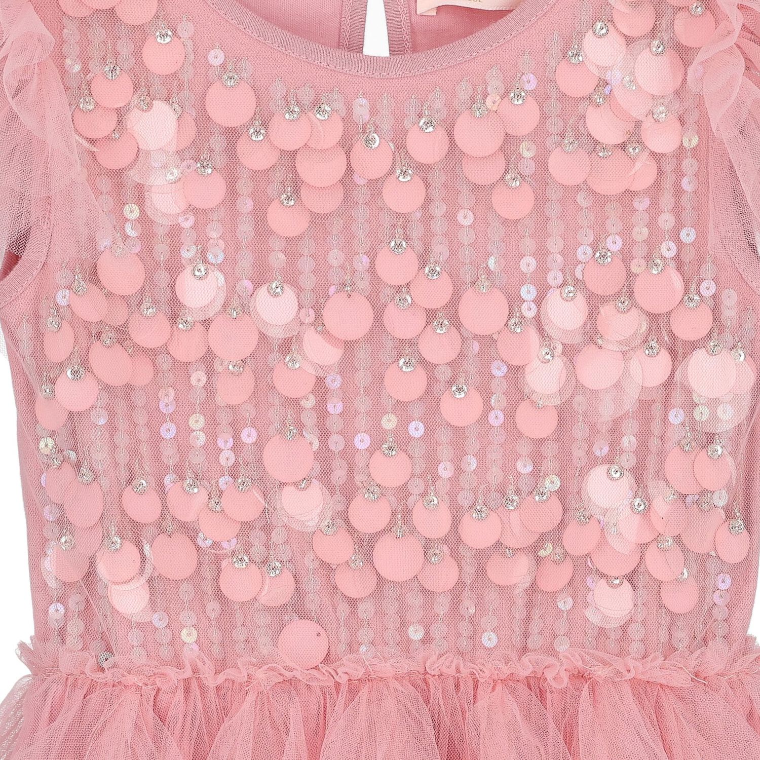Baby Girls Pink Embellished Tutu Dress Set, 1, hi-res