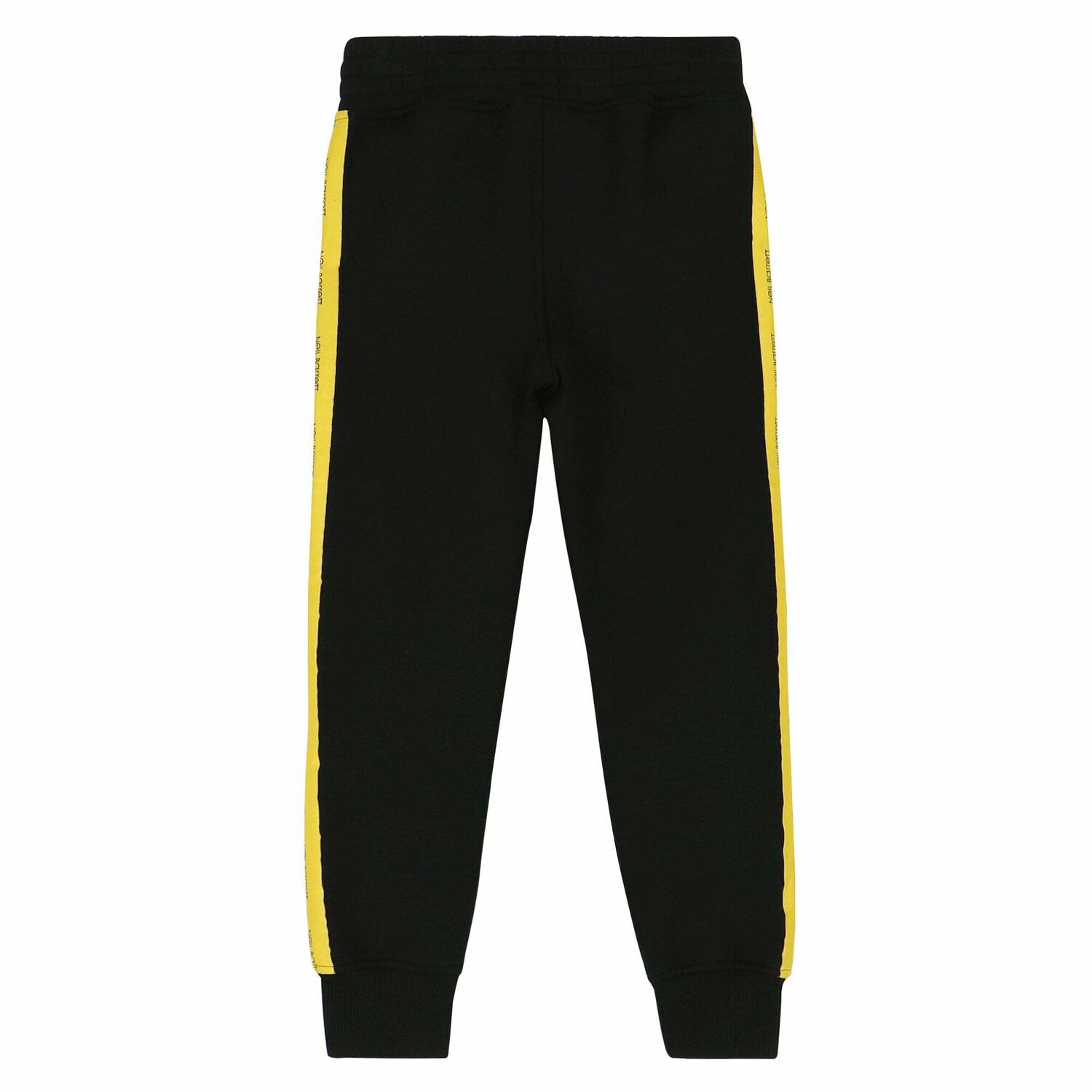 Boys Black Logo Joggers, 1, hi-res