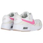 Girls White & Pink Nike Air Max Trainers, 2, hi-res