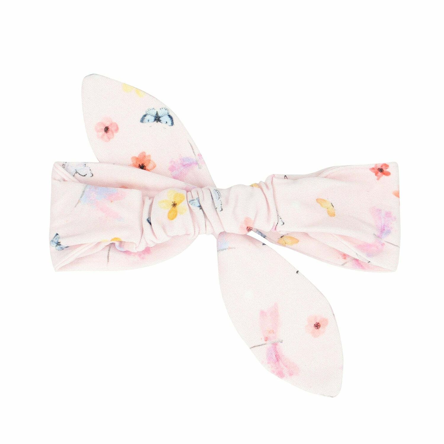 Baby Girls Pink Bow Headband, 1, hi-res