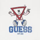 Boys White Logo T-Shirt, 1, hi-res