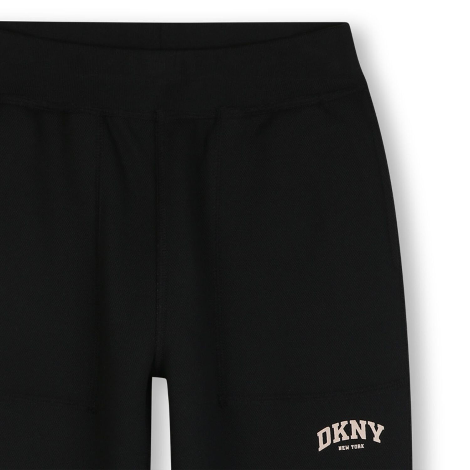 Boys Beige & Black Logo Reversible Joggers, 1, hi-res