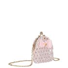 Girls Pink Pearl Handbag, 1, hi-res