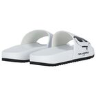 Girls White Choupette Sliders, 1, hi-res