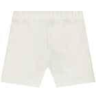 Ivory Logo Shorts, 4, hi-res