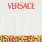 Girls Ivory, Pink & Yellow Barocco Dress, 1, hi-res