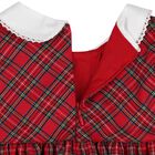 Baby Girls Red Tartan Dress, 1, hi-res