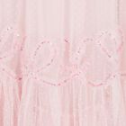 Girls Pink Embellished Tulle Dress, 1, hi-res
