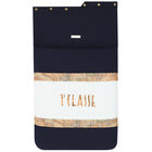 White & Navy Blue Geo Map Logo Baby Nest, 1, hi-res