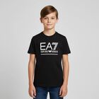 Boys Black Logo Shirt, 1, hi-res