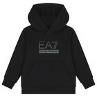 Boys Black Logo Tracksuit, 3, hi-res