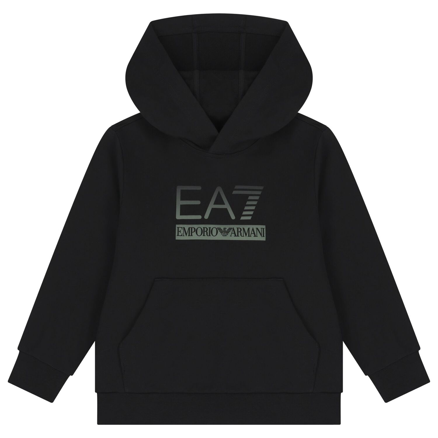 Boys Black Logo Tracksuit, 3, hi-res