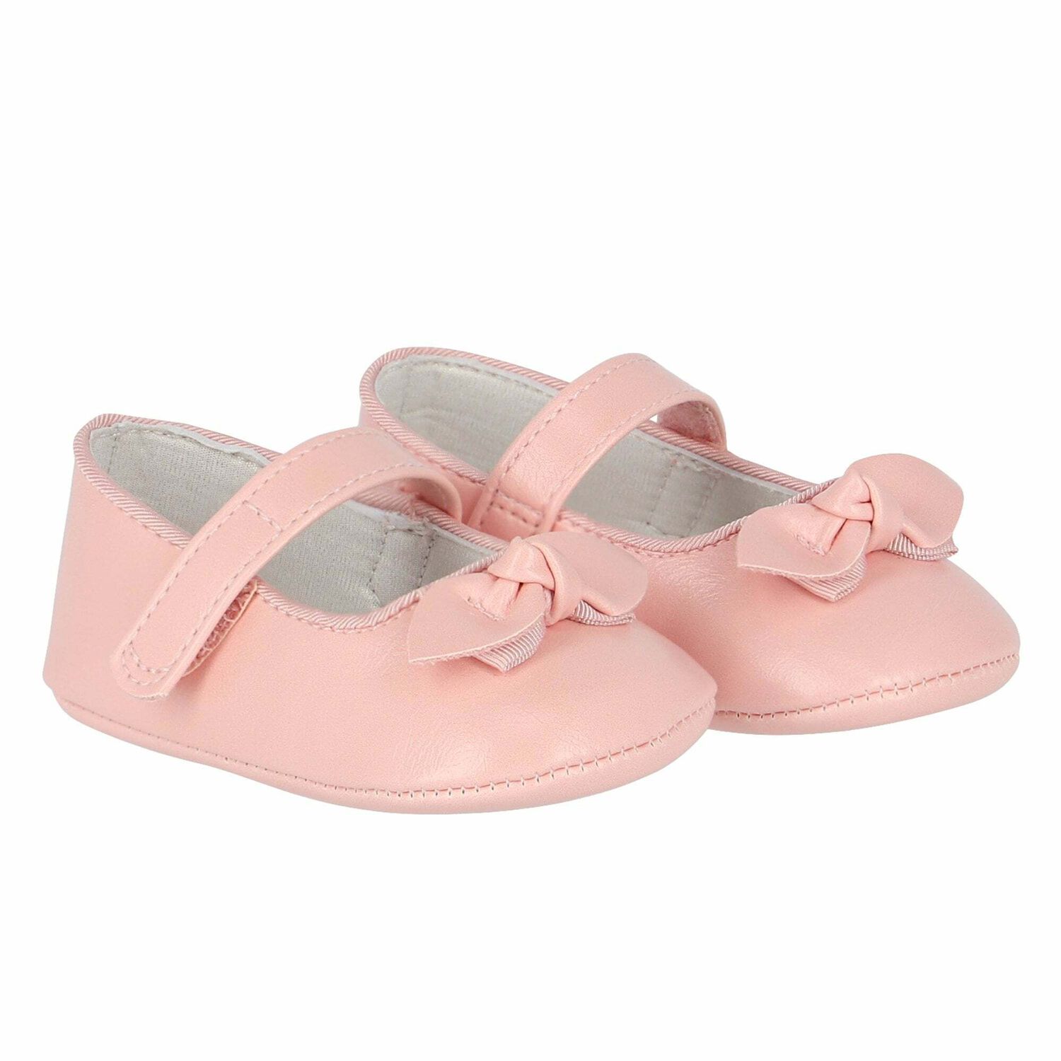 Baby Girls Pink Shoes, 2, hi-res
