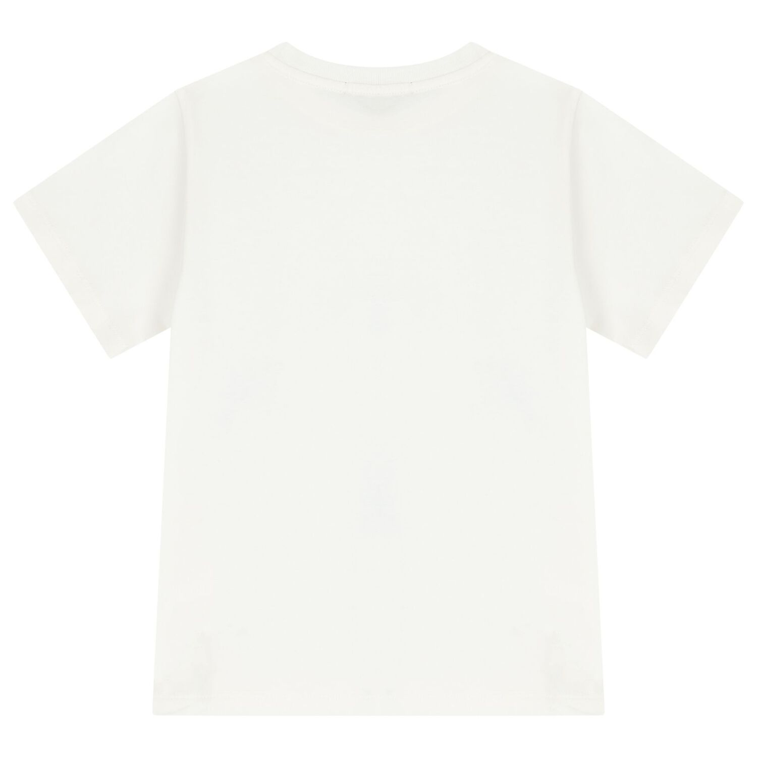 Boys White Logo T-Shirt, 1, hi-res