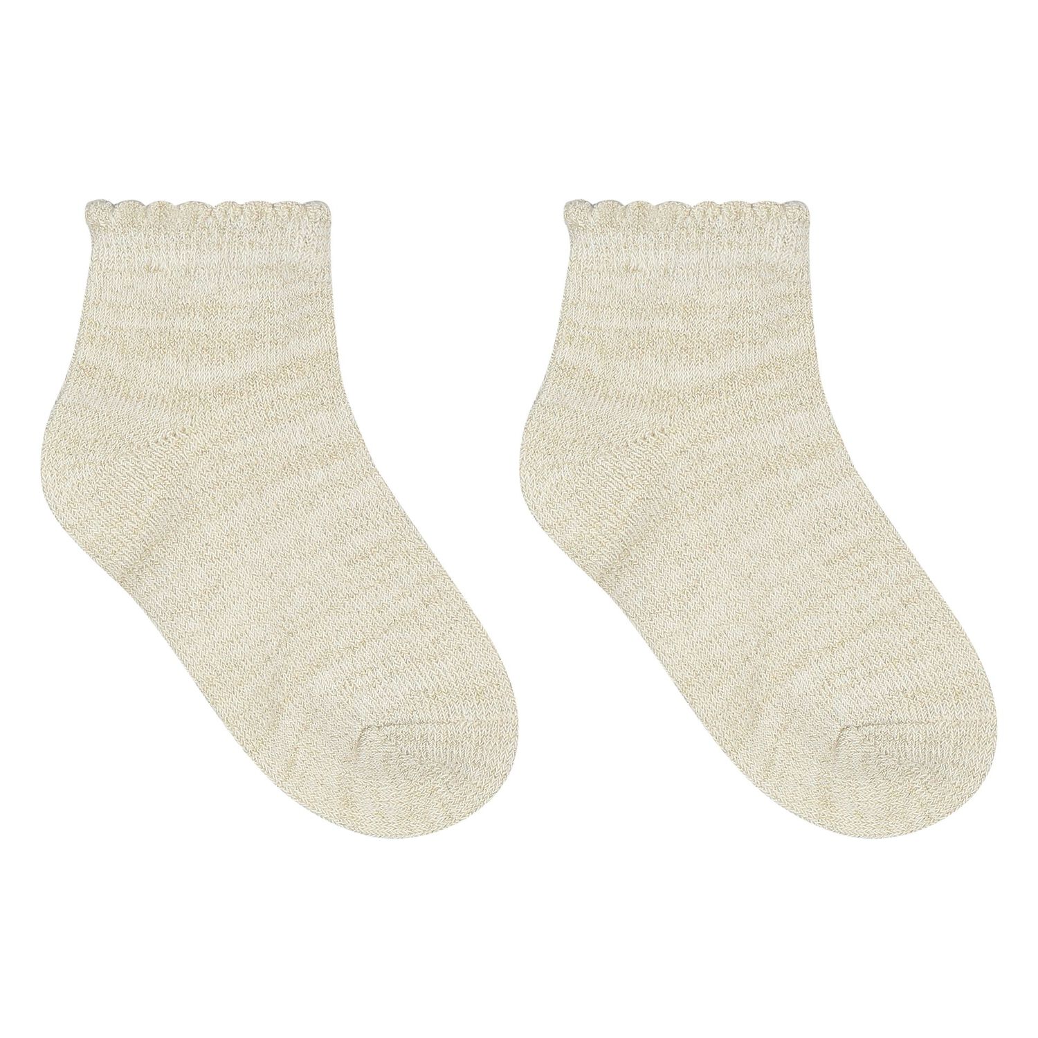Younger Girls Pink & Ivory Socks ( 3-Pack ), 1, hi-res