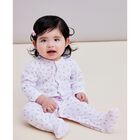Baby Girls White & Pink Roses Babygrow Gift Set, 1, hi-res
