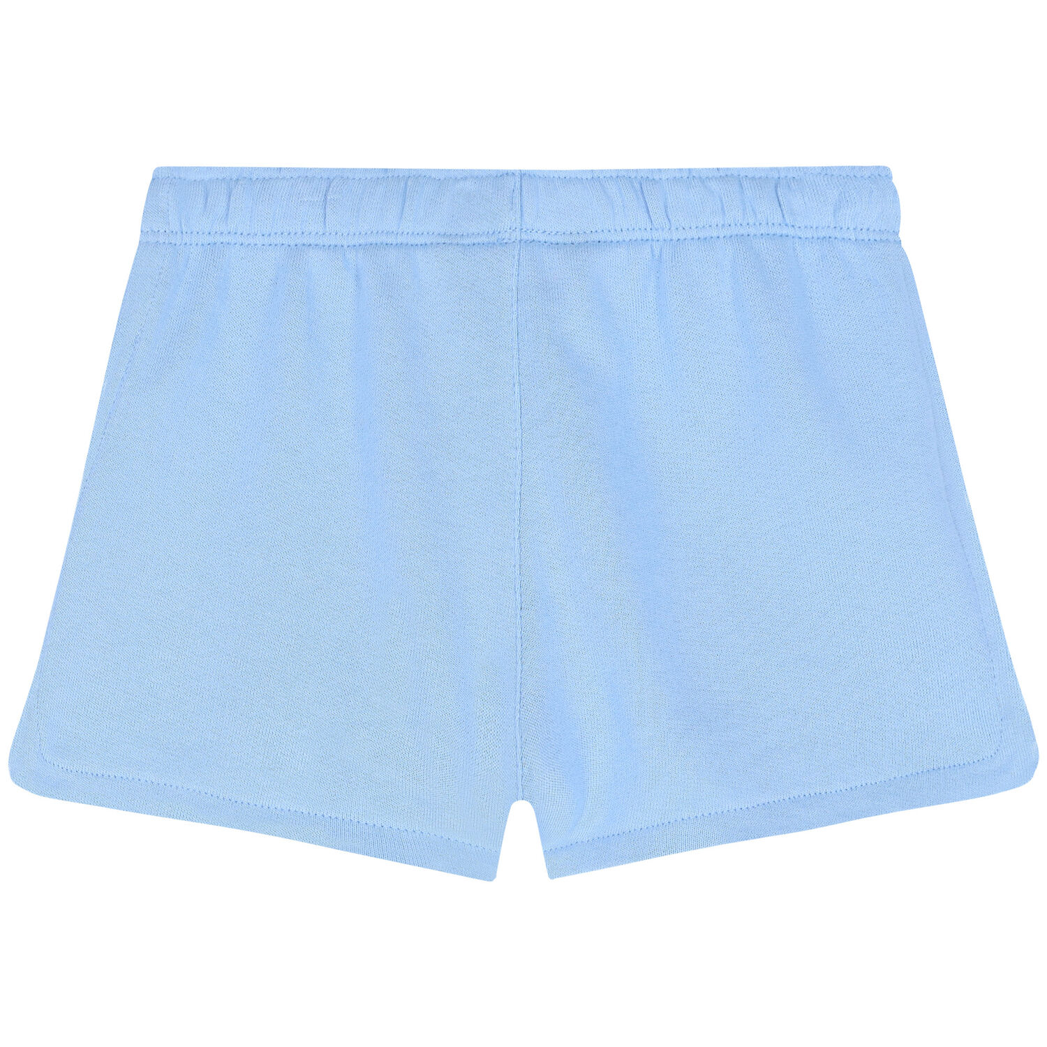 Girls Blue Logo Shorts, 2, hi-res