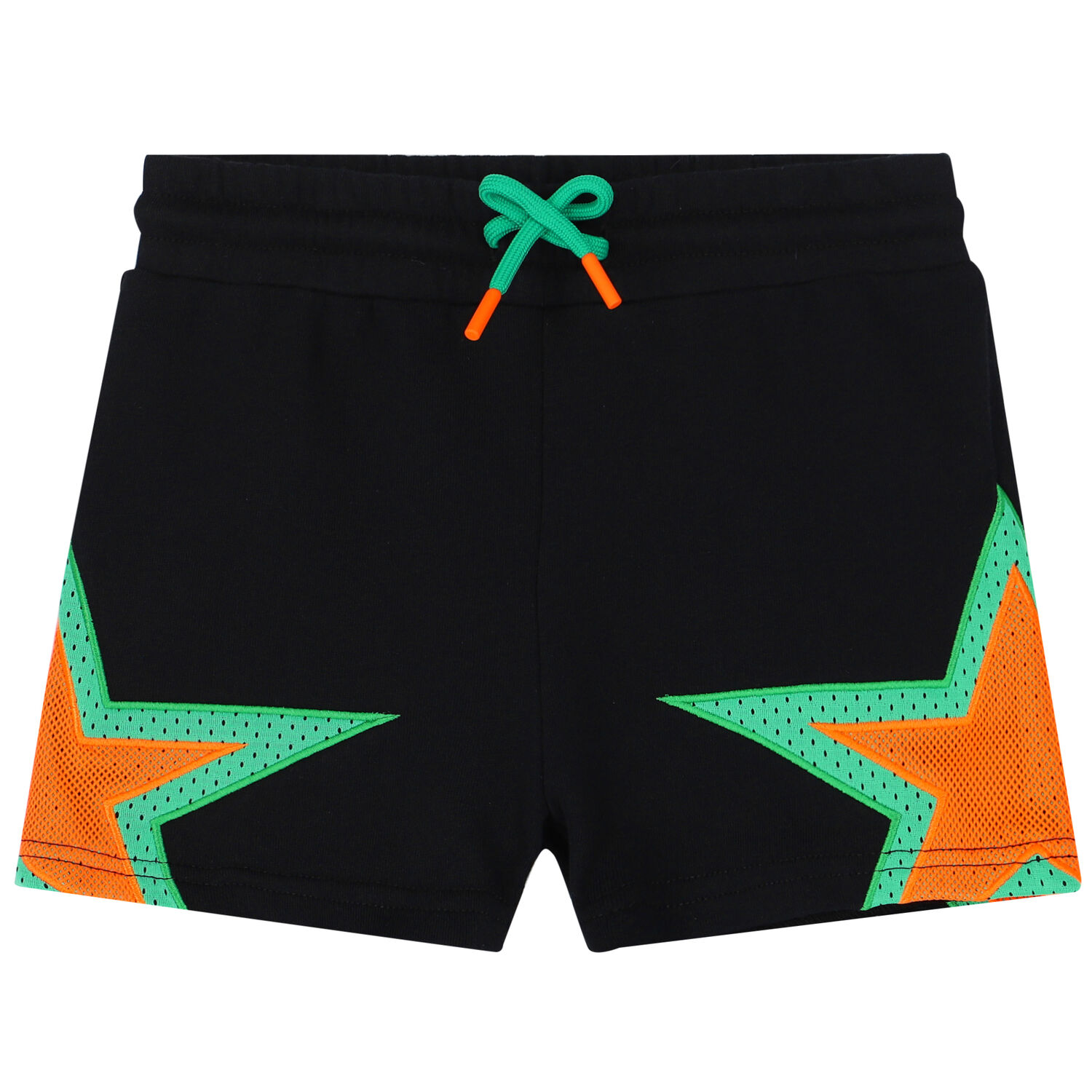 Boys Black Star Shorts, 1, hi-res image number null
