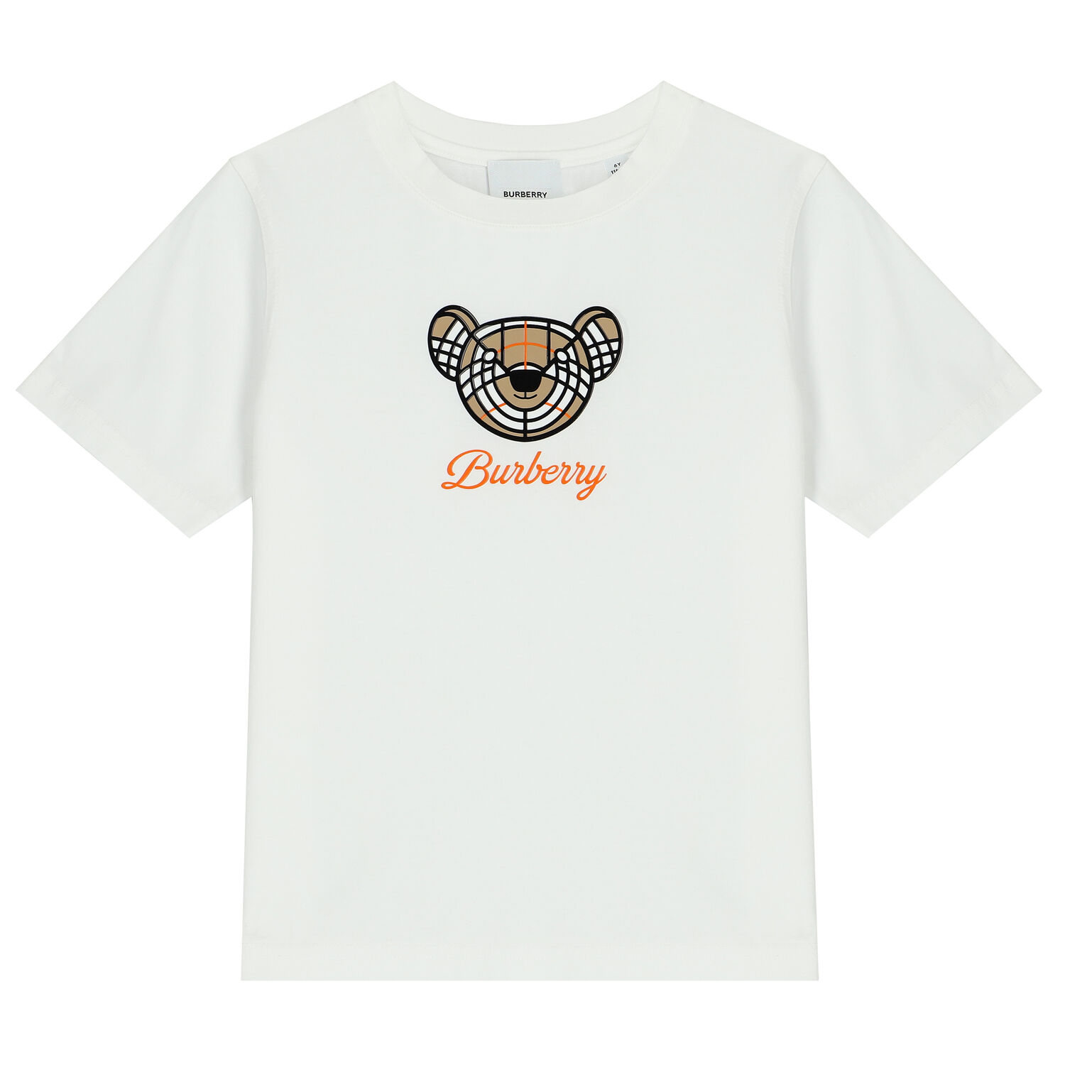 White Thomas Bear Logo T-Shirt, 2, hi-res